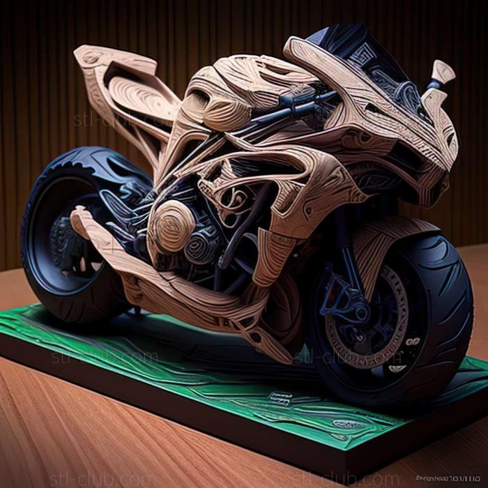 3D model Kawasaki Ninja H2R (STL)